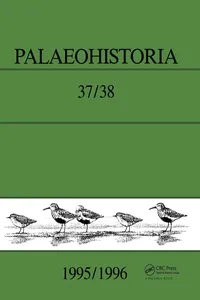 Palaeohistoria 37/38_cover