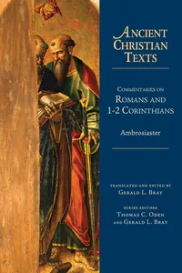Commentaries on Romans and 1-2 Corinthians_cover