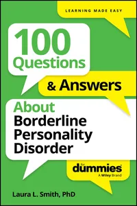100 Questions & Answers About Borderline Personality Disorder For Dummies_cover