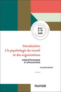 Introduction à la psychologie du travail et des organisations - 6e éd._cover
