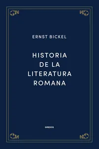 Historia de la literatura romana_cover