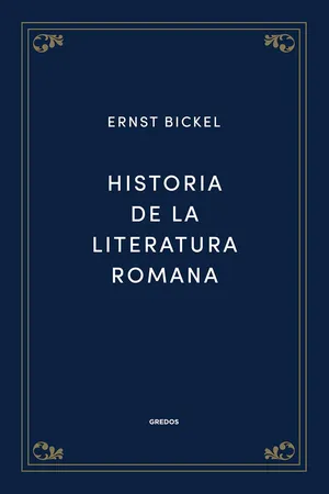 Historia de la literatura romana