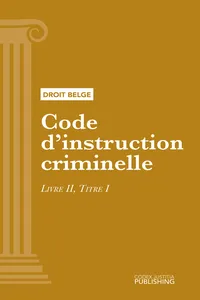 Code d'instruction criminelle_cover