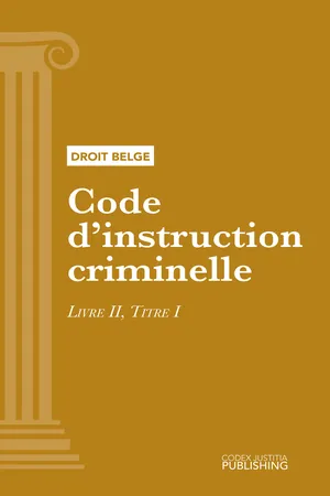 Code d'instruction criminelle