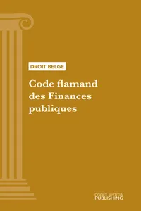 Code flamand des Finances publiques_cover