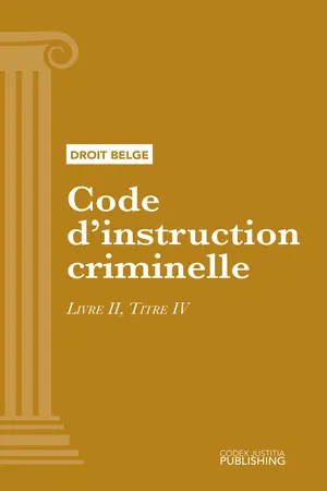 Code d'instruction criminelle