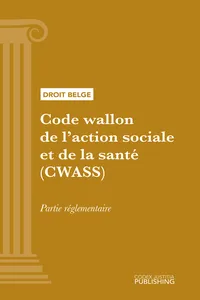 Code wallon de l'action sociale et de la sant - partie réglementaire_cover