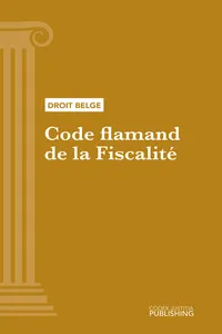 Code flamand de la Fiscalité_cover
