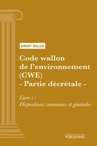 Code wallon de l'environnement - Partie décrétale