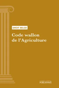 Code wallon de l'Agriculture_cover