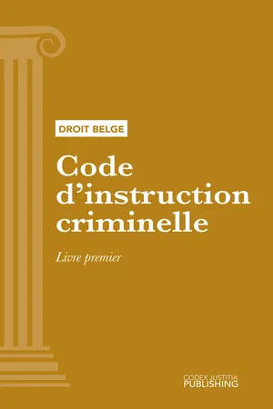 Code d'instruction criminelle