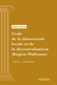 Code de la démocratie locale et de la décentralisation