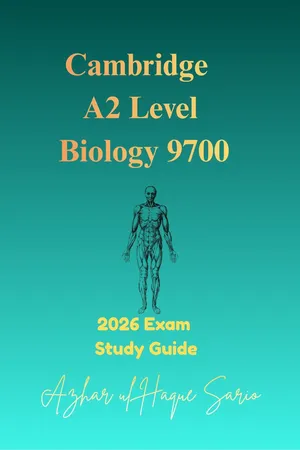 Cambridge A2 Level Biology 9700