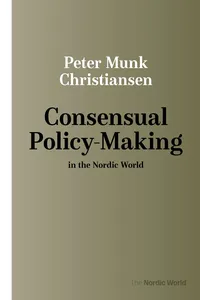 Consensual Policy-Making in the Nordic World_cover