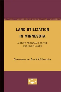 Land Utilization in Minnesota_cover