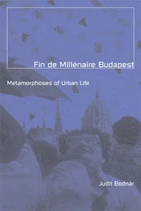Fin De Millenaire Budapest_cover