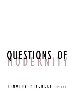 Questions Of Modernity
