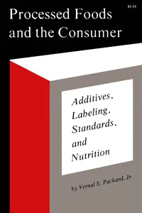 Processed Foods and the Consumer_cover