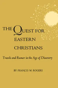 The Quest for Eastern Christians_cover