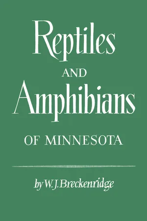 Reptiles and Amphibians of Minnesota