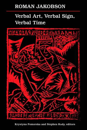 Verbal Art, Verbal Sign, Verbal Time