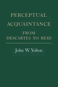 Perceptual Acquaintance_cover