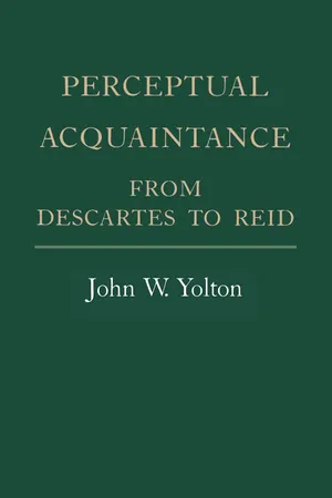 Perceptual Acquaintance