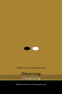 Observing Complexity_cover