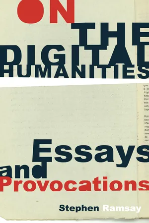 On the Digital Humanities