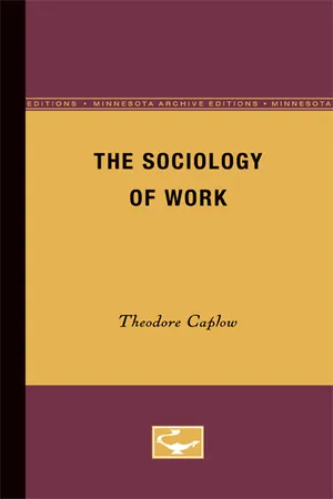 The Sociology of Work