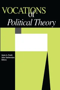 Vocations Of Political Theory_cover