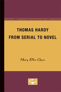 Thomas Hardy from Serial to Novel_cover