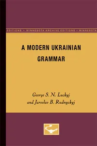 A Modern Ukranian Grammar_cover