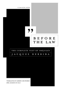 Before the Law_cover