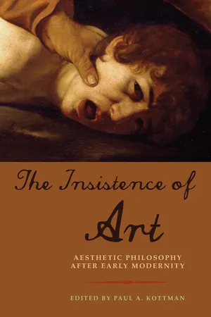 Book cover image for: The Insistence of Art
