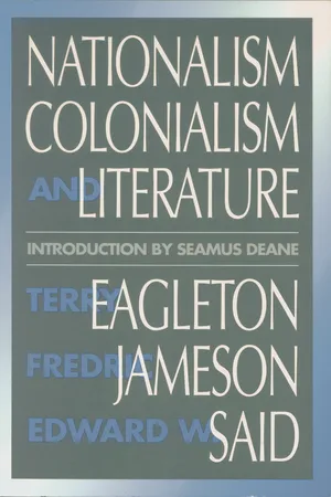Nationalism, Colonialism, and Literature