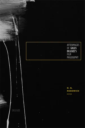 Afterimages of Gilles Deleuze’s Film Philosophy