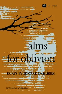 Alms for Oblivion_cover