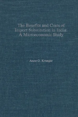 The Benefits and Costs of Import Substitution in India