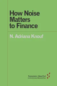 How Noise Matters to Finance_cover