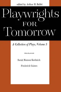 Playwrights for Tomorrow_cover