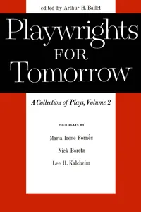 Playwrights for Tomorrow_cover