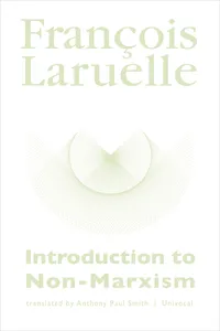 Introduction to Non-Marxism_cover
