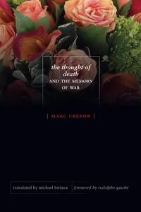The Thought of Death and the Memory of War_cover
