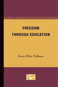Freedom Through Education_cover