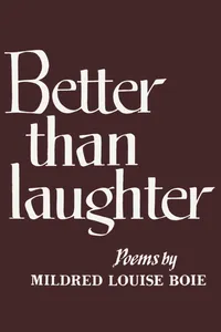 Better than Laughter_cover