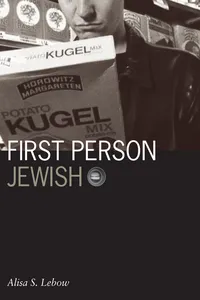 First Person Jewish_cover