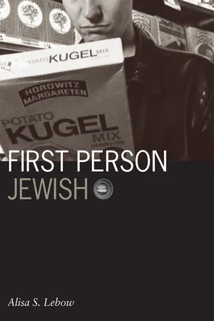 First Person Jewish