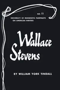 Wallace Stevens - American Writers 11_cover
