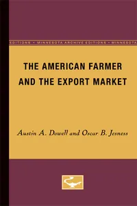 The American Farmer and the Export Market_cover